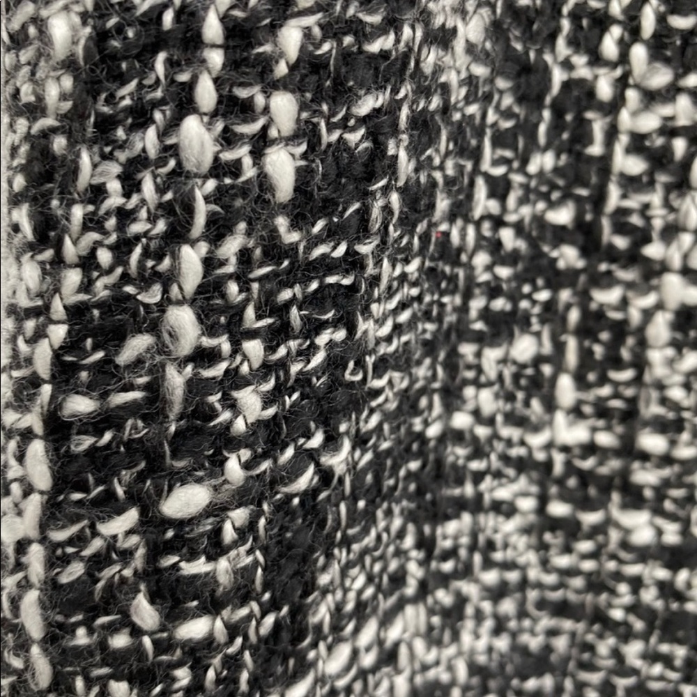 Dana Buchman Black & White Tweed Dress, Size 8 - Picture 7 of 10